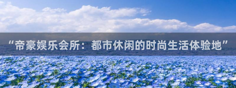 星亿娱乐vk官网入口下载：“帝豪娱乐会所：都市休闲的时尚生活体验地”
