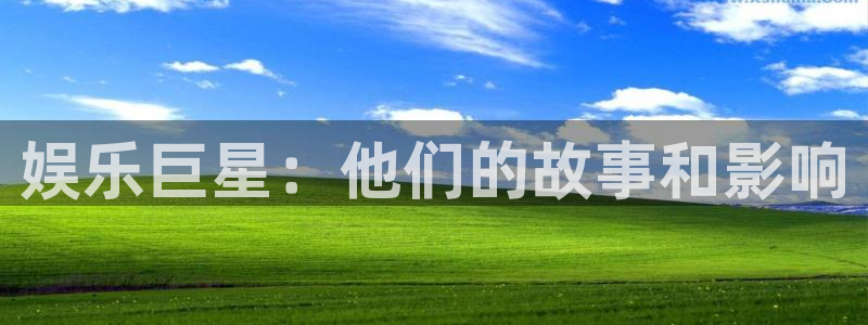 星亿娱乐入口：娱乐巨星：他们的故事和影响