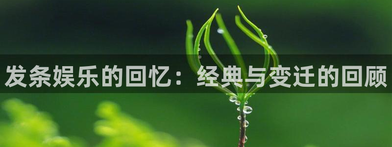 星亿娱乐注册：发条娱乐的回忆：经典与变迁的回顾